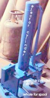 hydraulic ejector cylinder