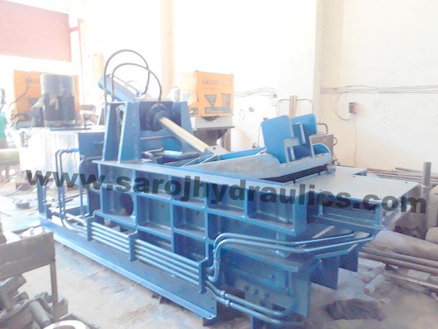 double action baling press machine
